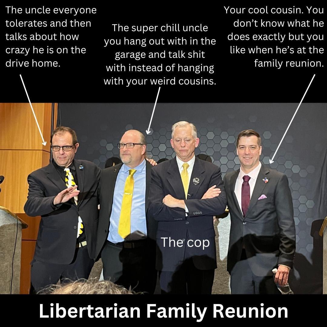 #familyreunion #libertarian