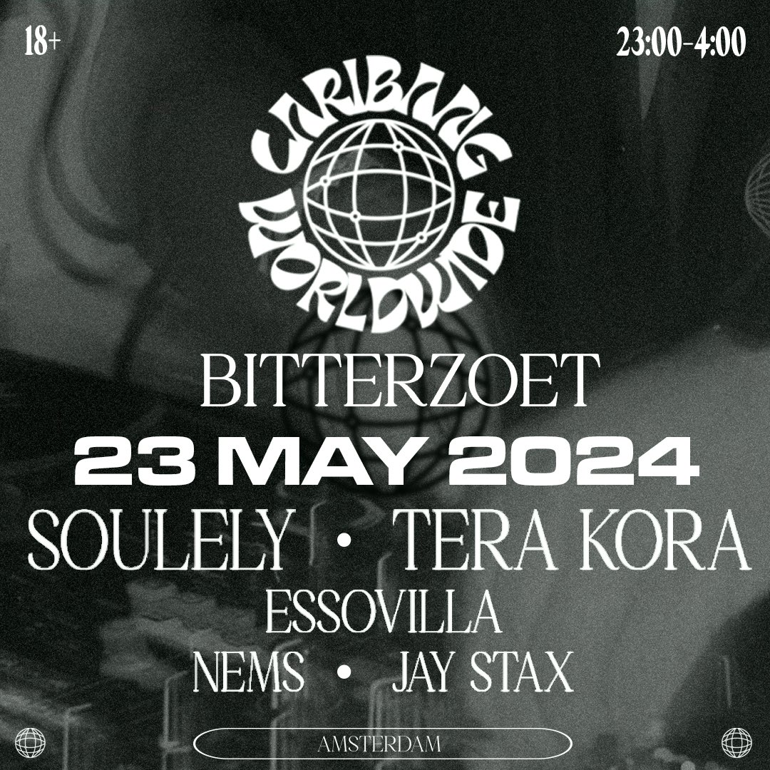 caribang_'s tweet photo. WE BACK IN AMSTERDAM🌐🚀
We got you with a crazy “worldwide” lineup🔥Bringing you diverse sounds with Caribbean influences
Link: https://t.co/381rWrAFzy https://t.co/DOn21WTfEf