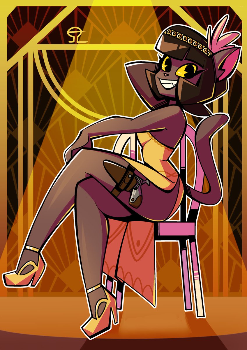 Alvh_Omega's tweet photo. Ivy Pepper from Lackadaisy 🎷 https://t.co/gU2myhRt0v