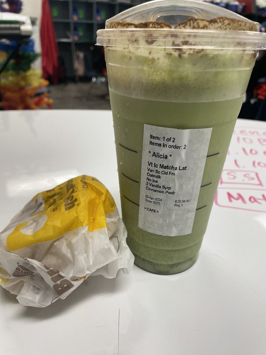 will_i_am_1st (@will_1st) on Twitter photo An angel blessed me with my favorite Ice Matcha and breakfast sandwich this morning!!😇 God is great all tha time!! <a href="/pta_lake/">Lake Ridge Elementary PTA</a> An angel blessed me with my favorite Ice Matcha and breakfast sandwich this morning!!😇 God is great all tha time!! <a href="/pta_lake/">Lake Ridge Elementary PTA</a>