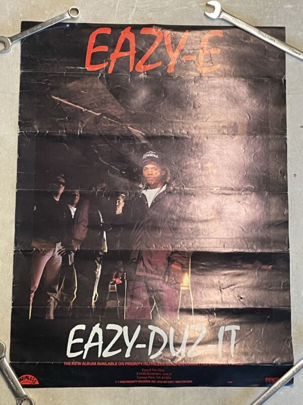 Og Easy-Duz-It Music Album Promo Poster Ruthless Records

Ends Sun 5th May @ 1:32am

ebay.com/itm/Og-Easy-Du…

#ad #hiphoprecords #vinylrecords #hiphop