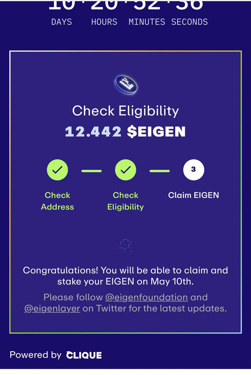 I heard a rumour but I’m just trying to confirm🤔 $EIGEN will be listing at $100 right?