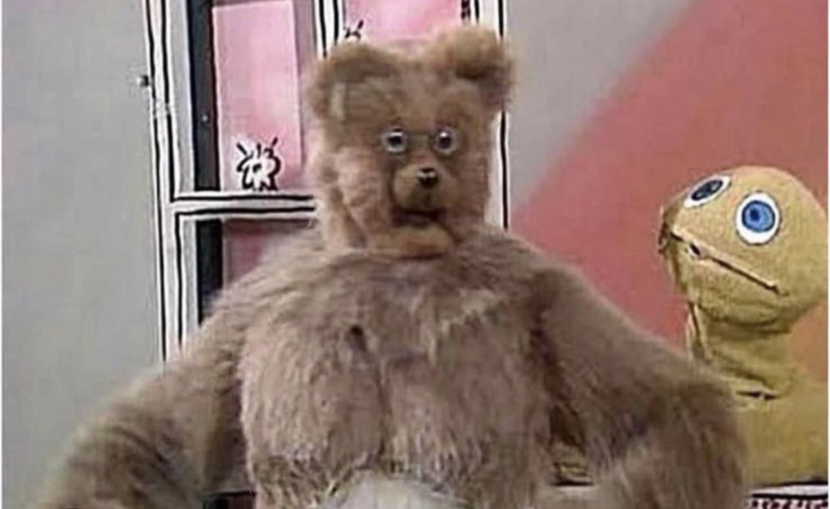 We had to do away with the original bungle because he scared children which wasn’t ideal for a children’s television programme @CraigHughes123 @RadioBayside Monday Beat