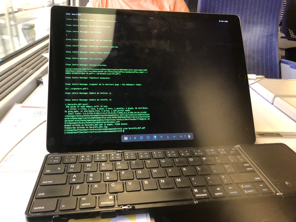 a_Shell_iOS's tweet photo. Ahead of Apple’s big iPad event next week, I keep seeing people asking for a terminal on the iPad. I’d like to tell them: you know, you don’t have to wait for Apple to provide it… https://t.co/6bQXCub6ck