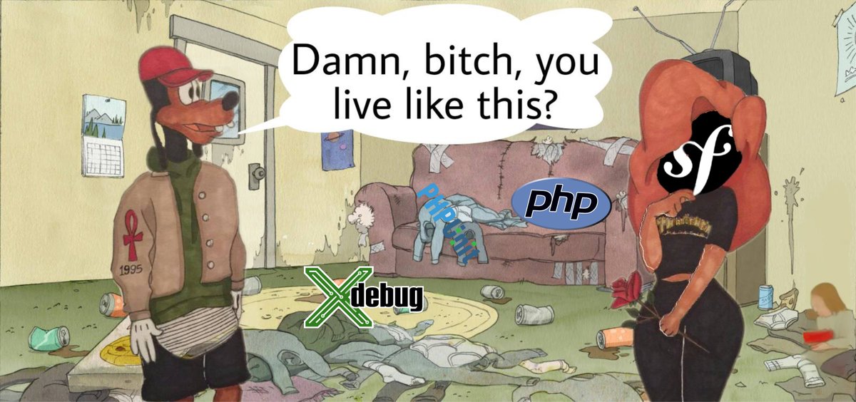 I had to step back into the PHP mines to debug smth today, had to setup xdebug in a dockerized env, fix phpunit tests, goddamn...