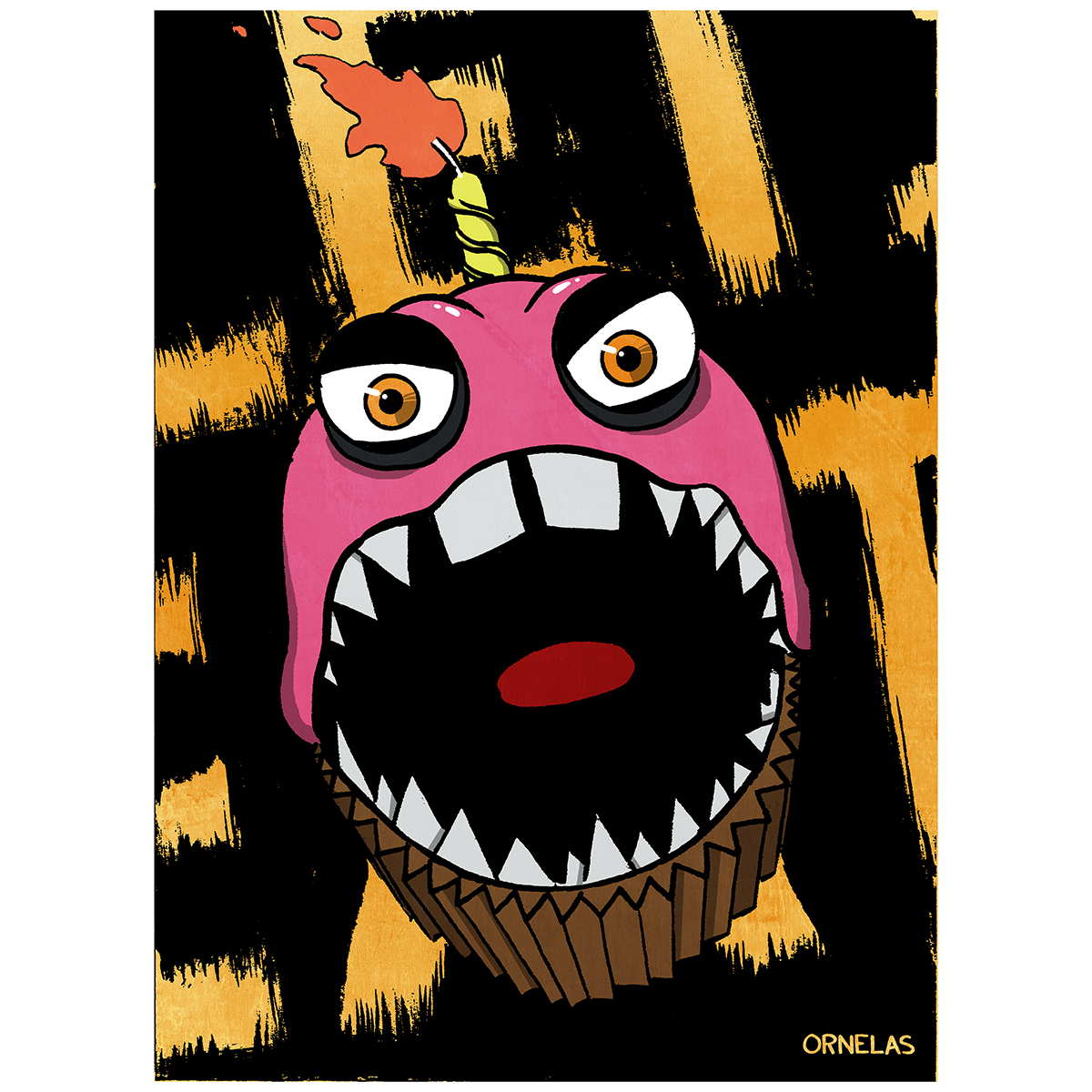 It's Carl from FNAF, Let's Eat! #BuyOrnelasArt
#commissionsopen #comicbooks #comix #supportlocalartists #shopsmall #supportindieartists #carlcupcake #fivenightsatfreddys #FNAF #fnaffanart