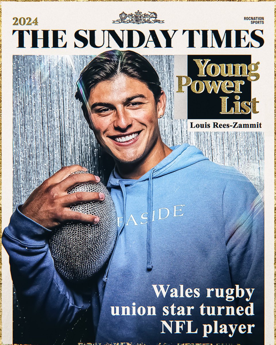 Congrats, @LouisReesZammit on making the The Sunday Times first ever Young Power List! 💎 @thetimes | #YoungPowerList2024 📷: thetimes.co.uk/article/young-…