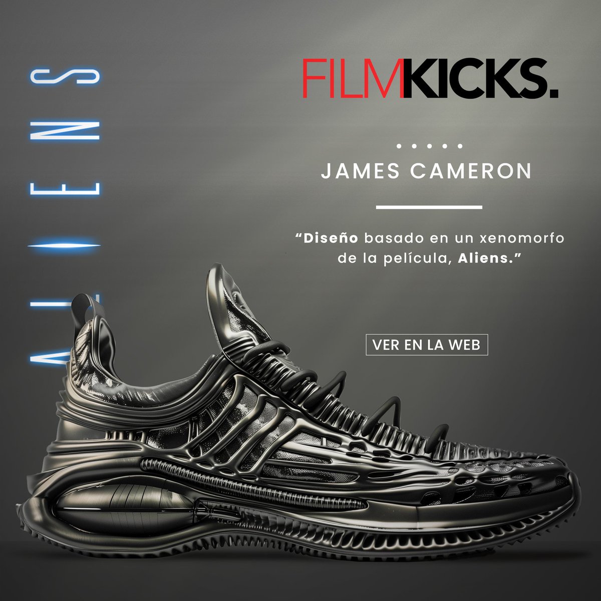 FlyDesignJC's tweet image. Prepárate para pisar la pantalla grande con estilo!
Presentamos Filmkicks: una fusión única entre el mundo del cine y el calzado urbano.

 ¡Desata tu lado cinéfilo y camina con la magia del cine en cada paso! 🎬👟  #cine #sneakers #diseño