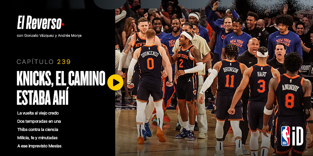 🗣️ Sobre Brunson, Thibs y un ejército de complementos. Sobre el rumbo encontrado y la identidad obtenida. Sobre estos Knicks. Disponible nuevo capítulo de #ElReverso, que elaboramos @GVazquezNY y servidor en el NBA ID de @NBAspain ▶️ Descarga/Escucha: spain.id.nba.com/elreverso/capi…