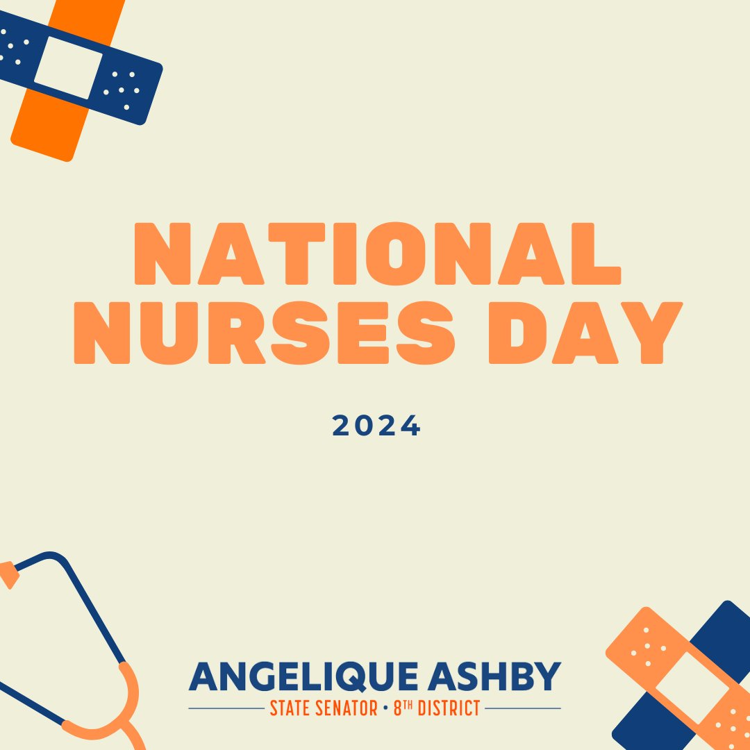 Happy #NationalNursesDay! Thank you to all of the nurses here in #SD8, and across California for your service and attention you bring to your patients every day!