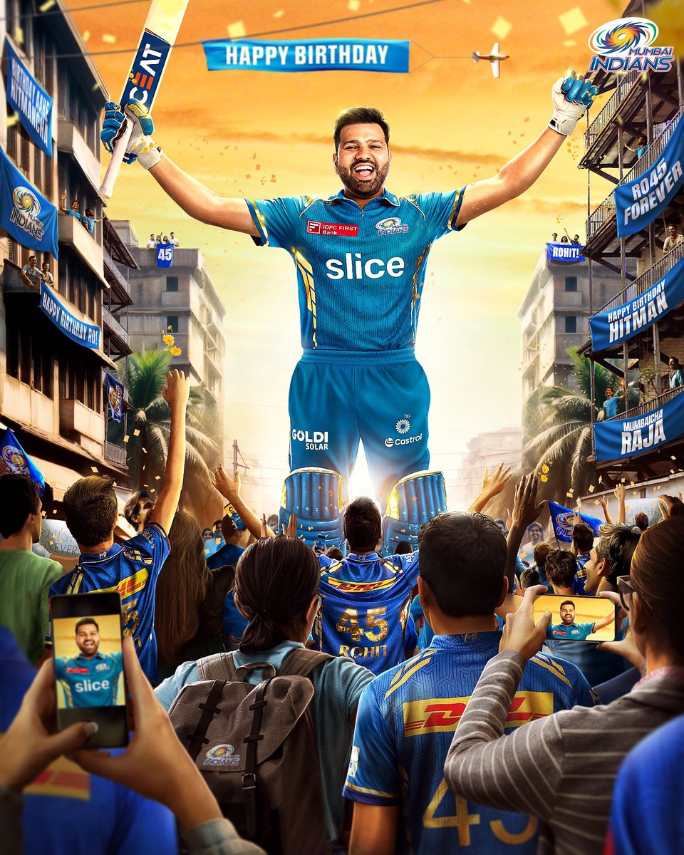 Gona Venkata Vidhya Sagar (@vidhya_gona) on Twitter photo After Sachin Tendulkar I never thought after I would watch a cricket game just to watch someone bat, but you made that reality with your effortless batting.
Happy Birthday Rohit Sharma, have a lazy one.
<a href="/ImRo45/">Rohit Sharma</a>
#RohitSharma๐ต After Sachin Tendulkar I never thought after I would watch a cricket game just to watch someone bat, but you made that reality with your effortless batting.
Happy Birthday Rohit Sharma, have a lazy one.
<a href="/ImRo45/">Rohit Sharma</a>
#RohitSharma๐ต