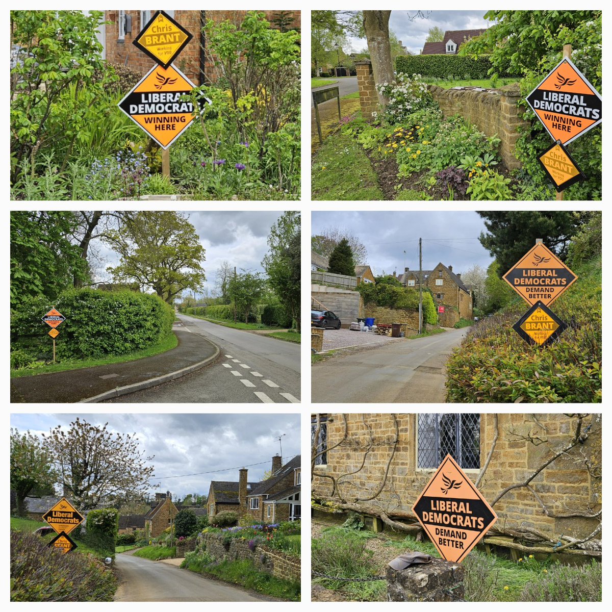 Today, we have been in #Hanwell #Williamscot #Shutford and #Shenington  Voters have washed their hands of Cherwell's Conservatives and want change now! 

Vote #LibDem on Thursday