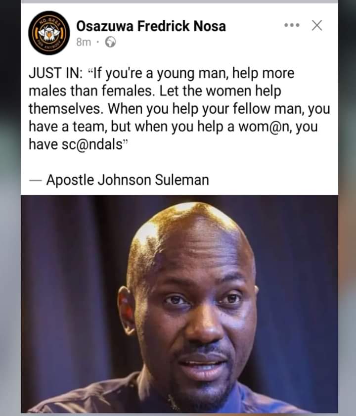 His words may sound derogatory, he's actually making sense. Women have short memories, are fucking entitled, not appreciative, and very selfish. But men on the other hand... It's hard to hear a man forgot what his fellow man did for him when he was on Ground Zero.