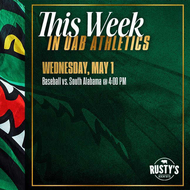 Head out to Young Memorial Field for midweek action on Wednesday! Check out this week’s home event brought to you by @RustysBarBQ. #WinAsOne🐉