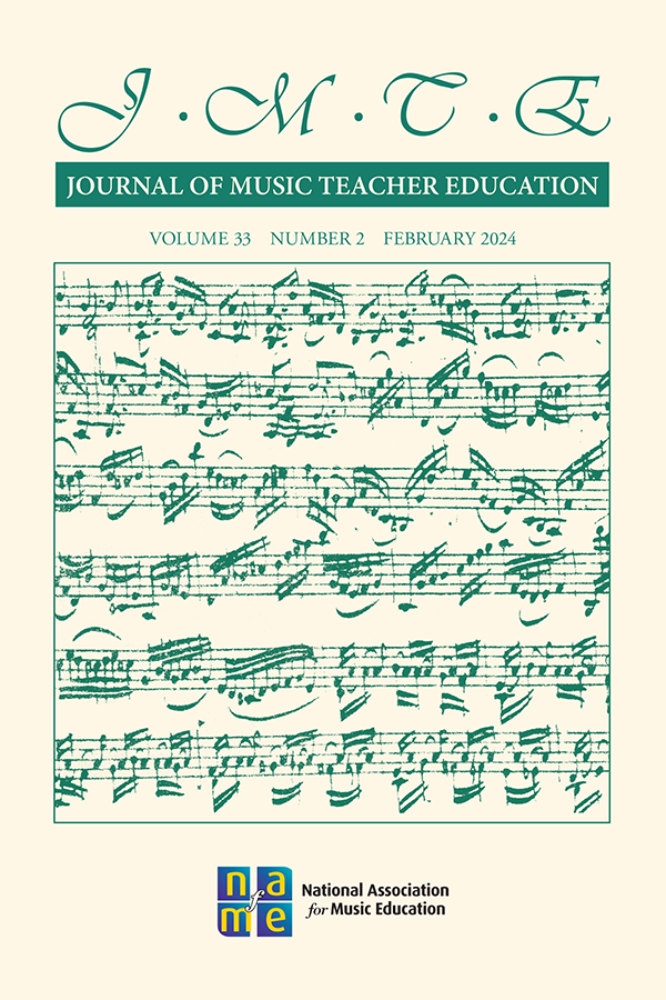 Deadline TOMORROW! Call for nominations: Four new 2024-2030 ‘Journal of Music Teacher Education’ Editorial Committee members: bit.ly/JMTE2024Call Deadline to submit your nominations (including self-nominations): April 30, 2024.