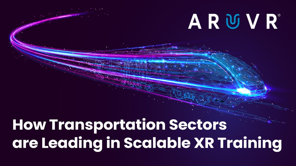 🚀 #XRTraining is revolutionising the transportation sector! From rail to aviation, discover how immersive technologies are making training safer and more efficient. 🌐
Read the full insights here: 

aruvr.com/2024/04/29/how…
#TechInnovation #FutureOfWork