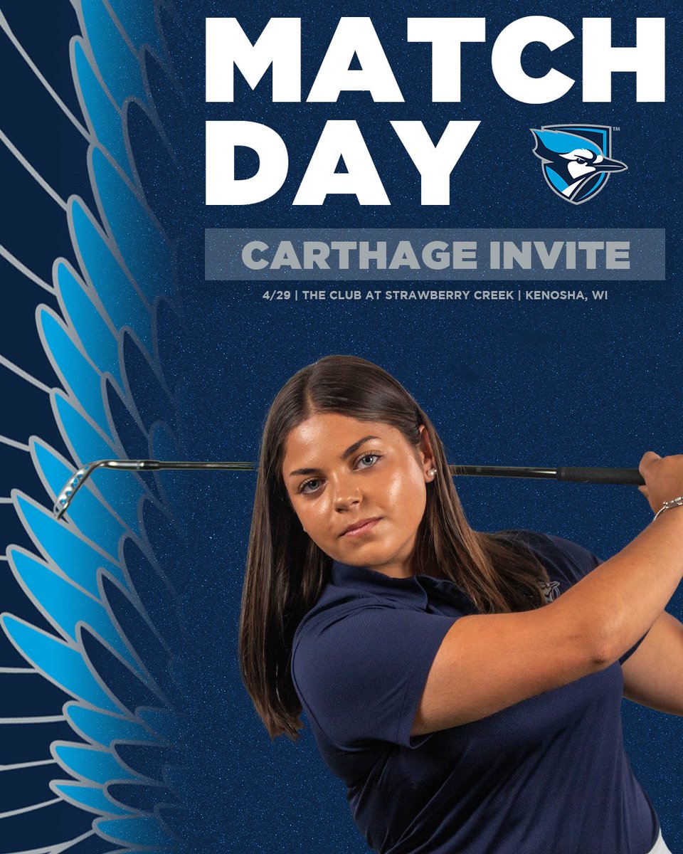 .@elmhurstu_wgolf wraps up the 2023-24 season at the Carthage Invite today!! #FlyJaysFly