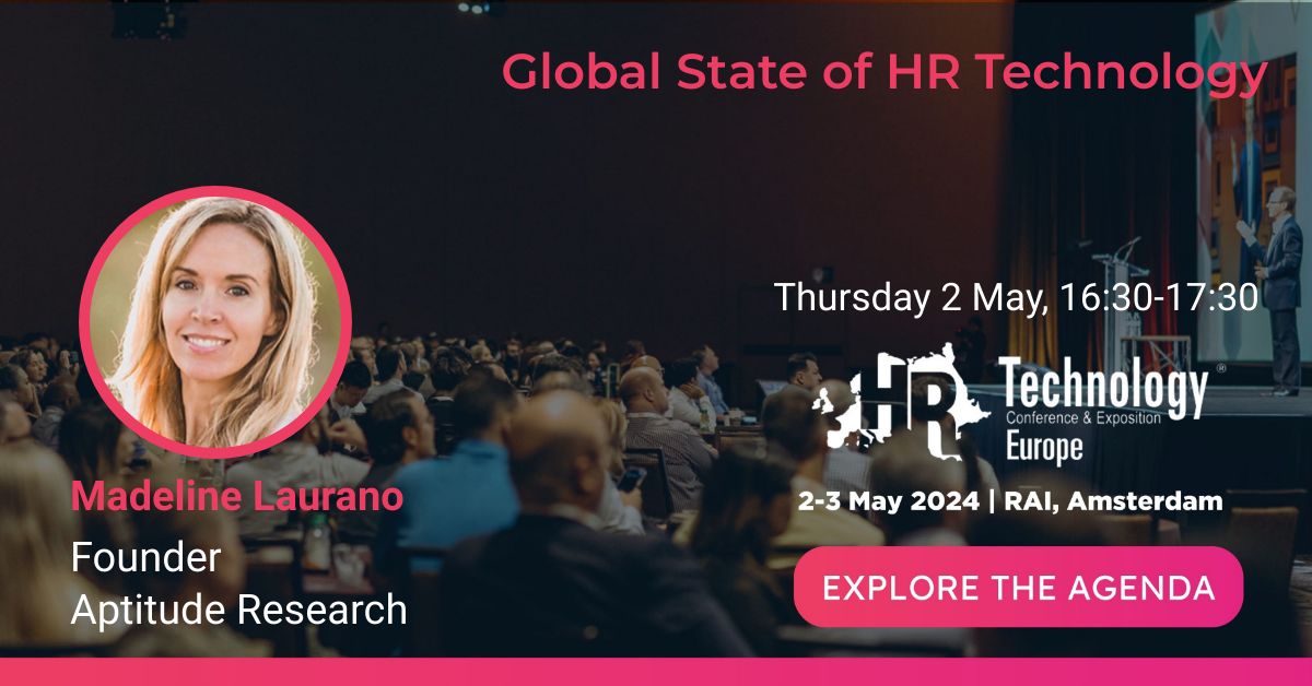 Join @Madtarquin this week in Amsterdam at #hrtecheurope @HRTechnology_EU!