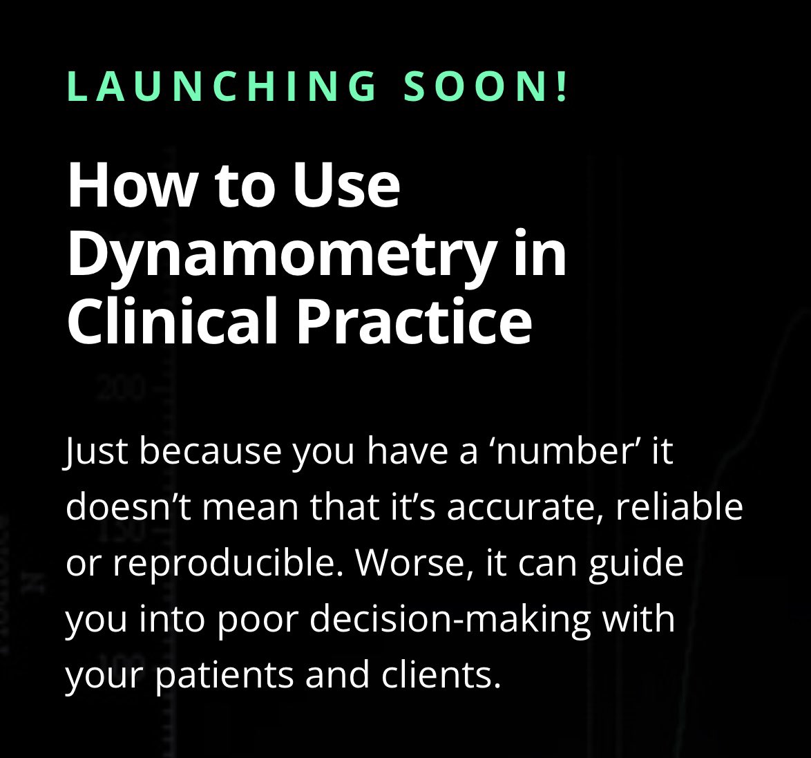 I’ve been talking about dynamometry a lot recently and I’ve been asked soo many questions like

🙋 which should I buy?
🙋which position is best to test strength?
🙋is it okay to just take 1 measure of strength?
🙋how can I improve the accuracy of my measures?

All this &amp; more