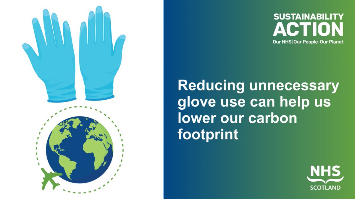 As World #HandHygiene Day approaches, we’re asking staff to only wear disposable non-sterile gloves when they’re needed. 

When gloves are not needed, good hand hygiene is the best way to protect patients, staff and our planet. 

#ClimateAction