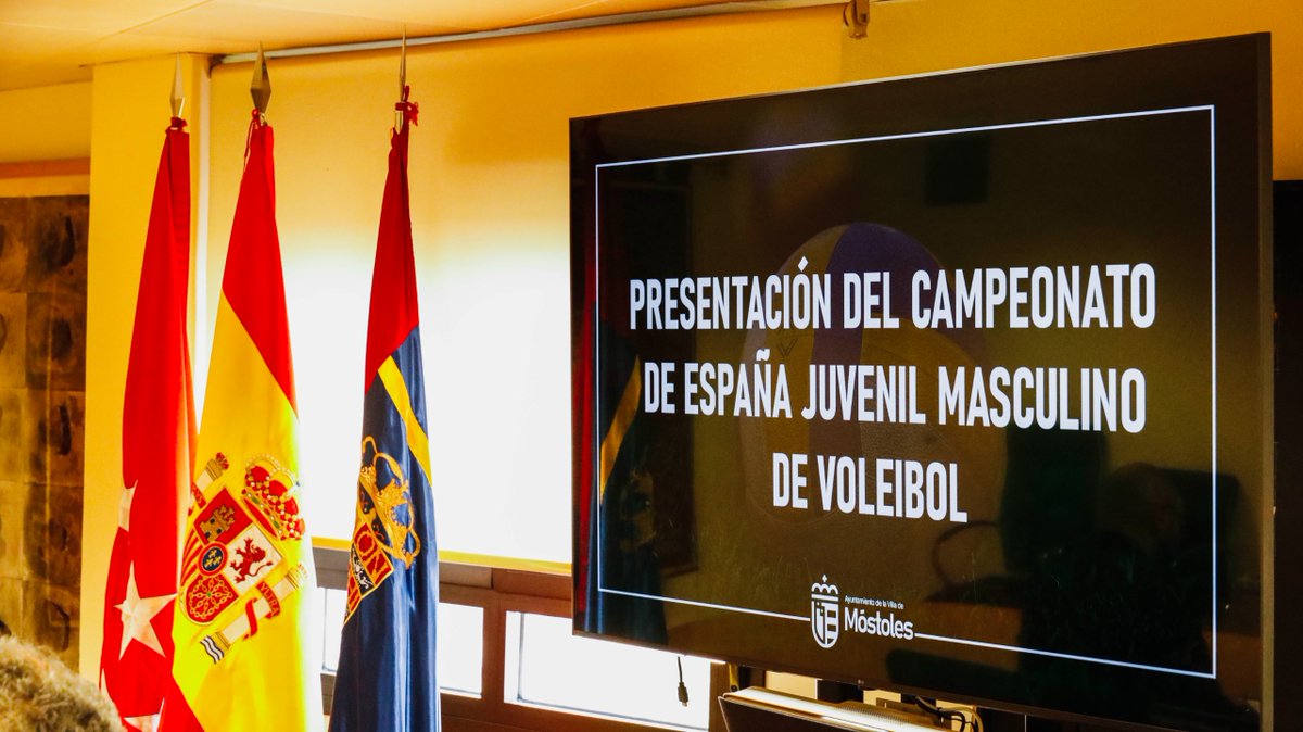 🏐 Los mejores 24 equipos de las diferentes competiciones territoriales disputarán el LXIII Campeonato de España Juvenil Masculino de Voleibol, que se celebrará del 1 al 5 de mayo en Móstoles. +info: tinyurl.com/voleimost