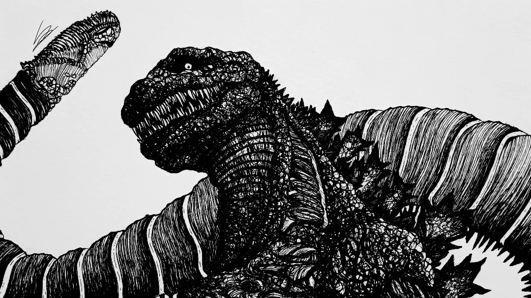 シン・ゴジラ
.
.
.
sketching || inking || colours done by me
.
.
.
.
#Godzilla #GodzillaXKong #GodzillaMinusOne #shingodzilla #Godzillafanart #godzillaart