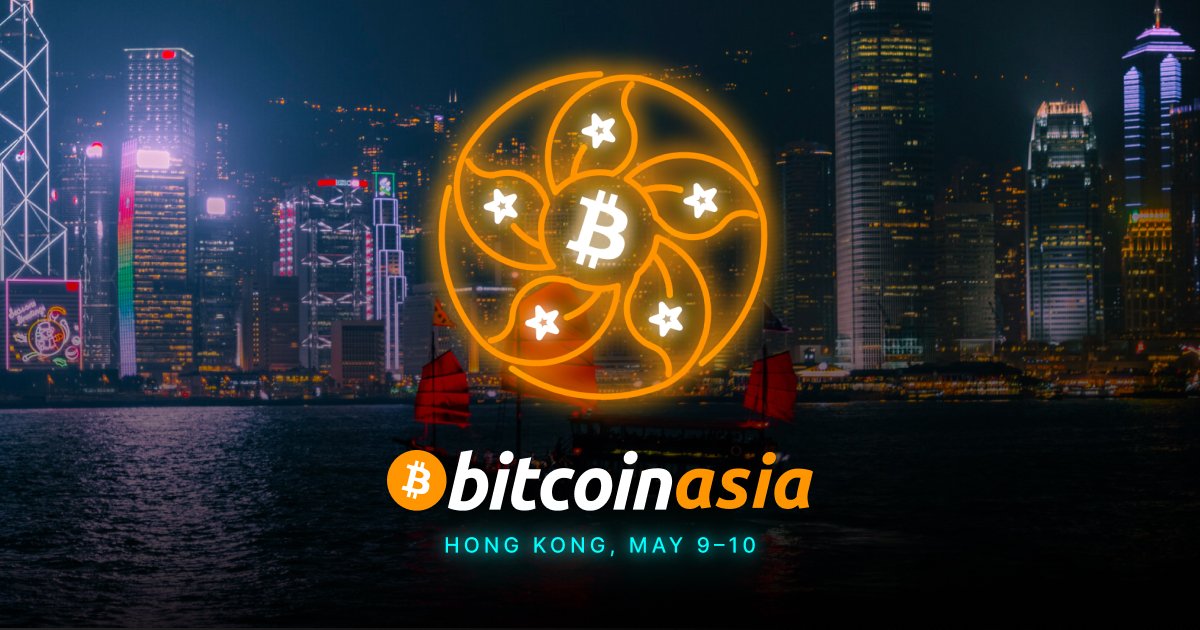 #exSat is officially a sponsor for the @TheBitcoinConf Asia. Come meet us at our booth if you're going to be in HK on May 9-10! Get tickets and learn more at 👇 b.tc/conference/asia