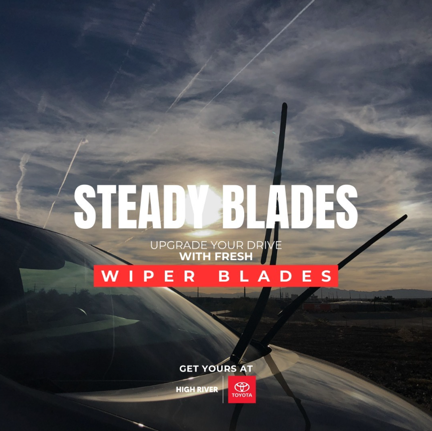 Blades Steady: Upgrade Your Wiper Blades for a Clearer View! Navigate Spring with Confidence. 🚗❄️ #WiperBlades #DriveWithConfidence #ClearViewAhead