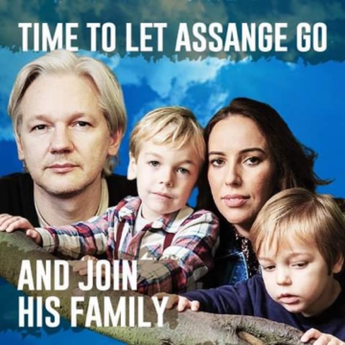 💢«¡Es hora de dejar ir a Assange y unirse a su familia!»

¿Te sumas?

#FreeAssangeNOW