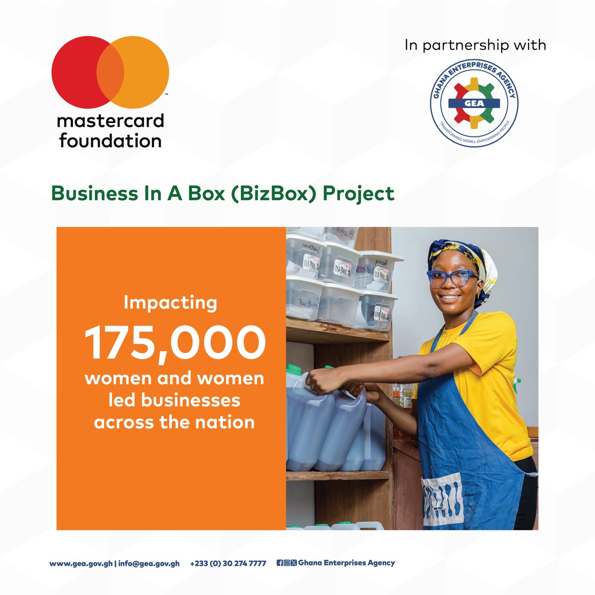 In a world where barriers often outweigh opportunities, the Business In A Box (BizBox) Project emerges as a catalyst for change, breaking down obstacles and paving the path to success for 175,000 determined women. #BizBox #GEA #Empowerment #BizBoxSuccess #BreakingBarriers