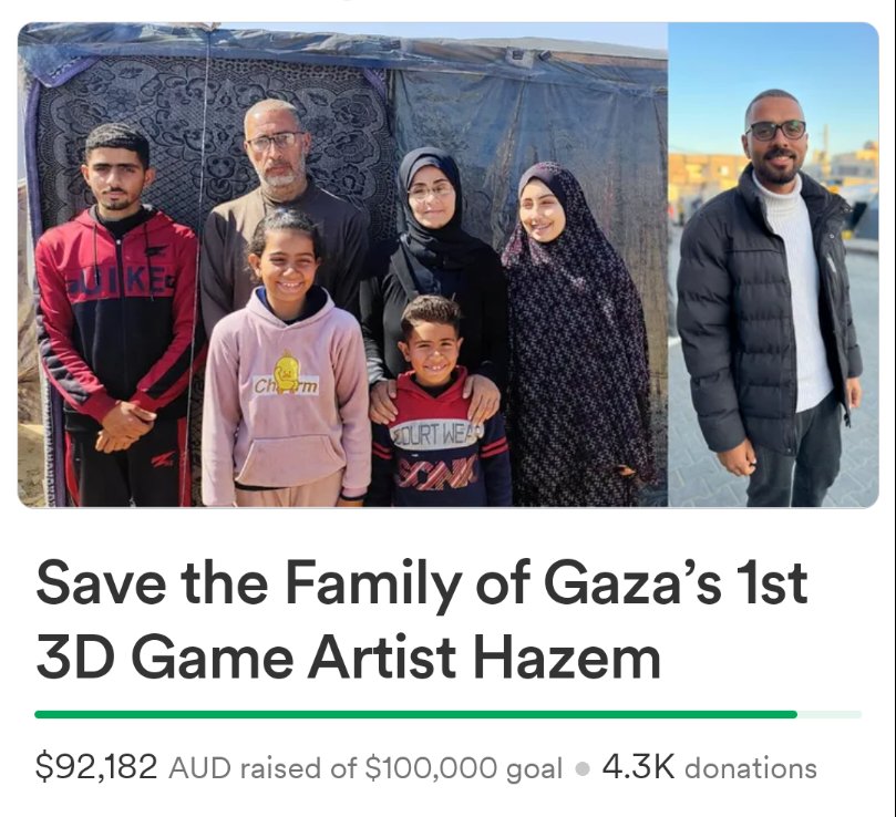 If youre able, please take a moment to donate and/or share!! Hazems gofundme is sooo close to the goal we can do this!!! gofund.me/fab2393a