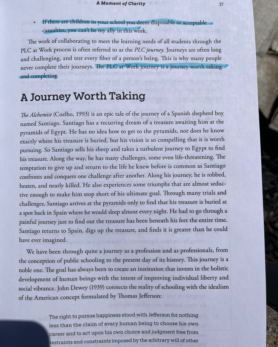 The Way Forward by Dr. Anthony Muhammad @newfrontier21 is FULL of GEMS! #StartWithTheCROWN #RuthlessEquity #Equity #atplc #TeachTimmy #THATSchool #atRTIaw #leadership #Teachers  #k12 @SolutionTree