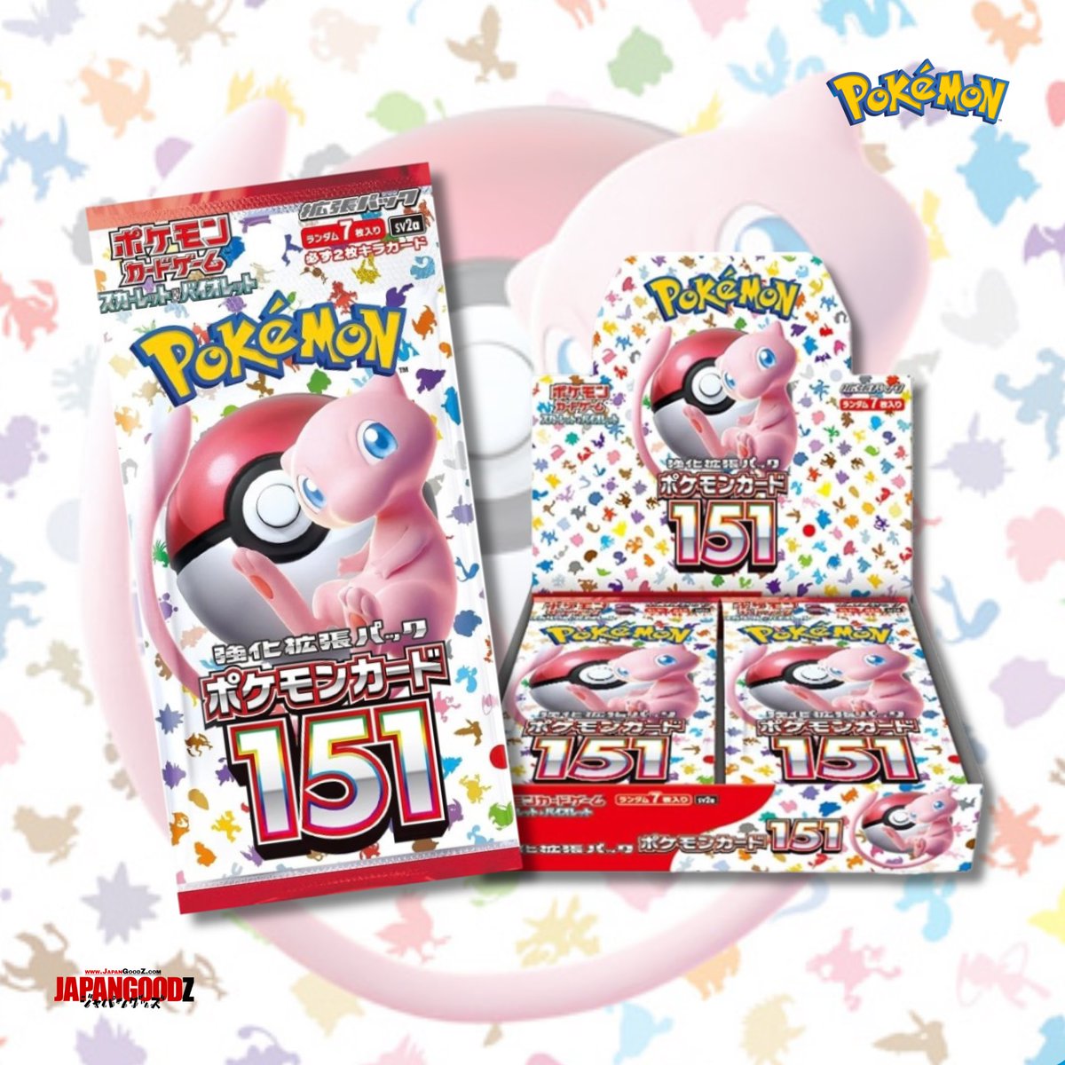 🚨 Nouvel arrivage ! Display japonais de cartes #Pokemon Scarlet & Violet 151 ! ✅ Boites scellées 🛒 japangoodz.com/products/pokem… #PokemonTCG