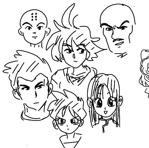 ドラゴンボールのキャラを女だけ自分の絵柄で描く人多いけどその逆