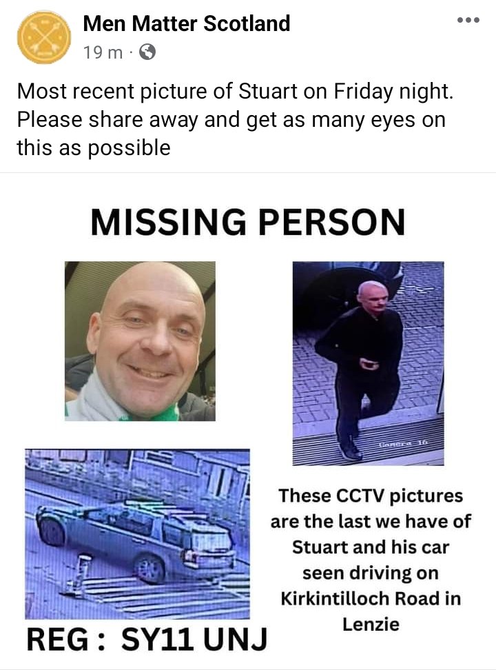 Please share so we can find Stuart. 🙏