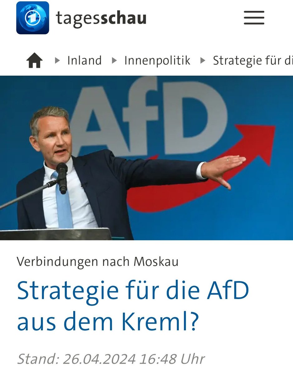 #AfD #AfDwirkt #Deutschlandabernormal? #Landesverrat #Korruption #Kremltreue #Faschismus #Spionage