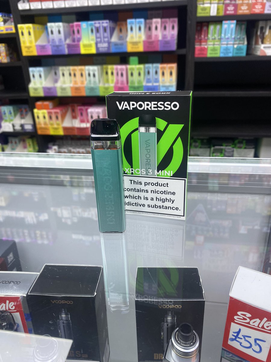 Great little starter pod device
Vaporesso Xros 3 Mini 
Amazing with salts
Just £35 with 3x salts
