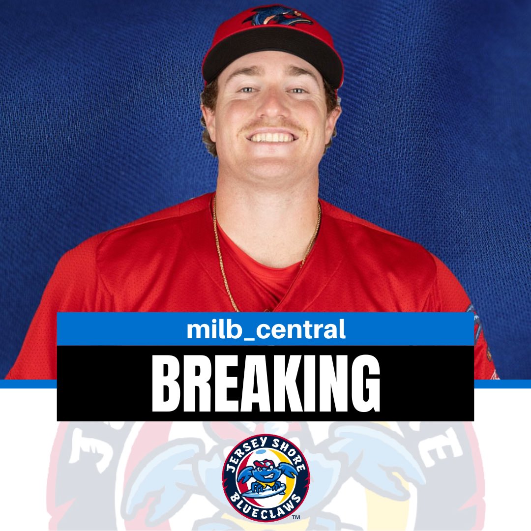 The Philadelphia Phillies are promoting Trey Dillard to the Jersey Shore BlueClaws (A+).
