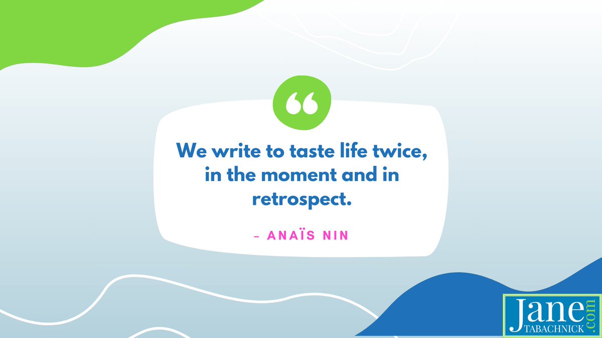 'We write to taste life twice, in the moment and in retrospect.' – Anaïs Nin

#writerlife #amazonauthor #bookmarketing