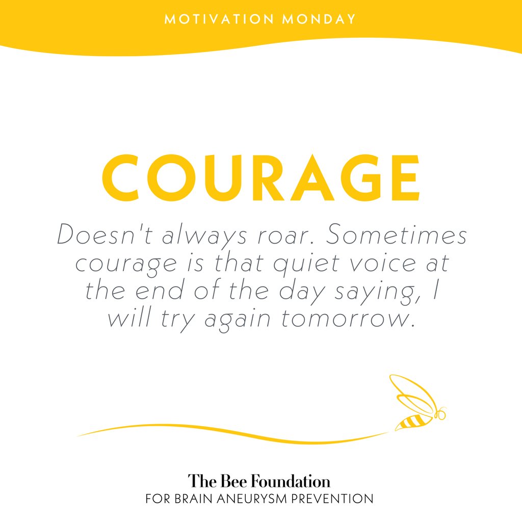 Courage isn't always a roar. Sometimes it's that quiet voice at the end of the day saying, 'I will try again tomorrow.' 🌟 #MotivationMonday l8r.it/f0Ni
