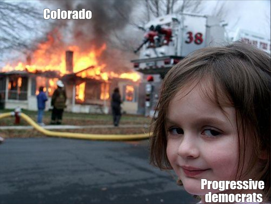 8 days and a wake up until the charlie foxtrot on Colfax ends. 

#copolitics #coleg 

The democrat leadership couldn't contain their party which resulted in nearly 800 bills introduced into the legislature this session. 

Who knew #Colorado was so lawless that it needed so many…