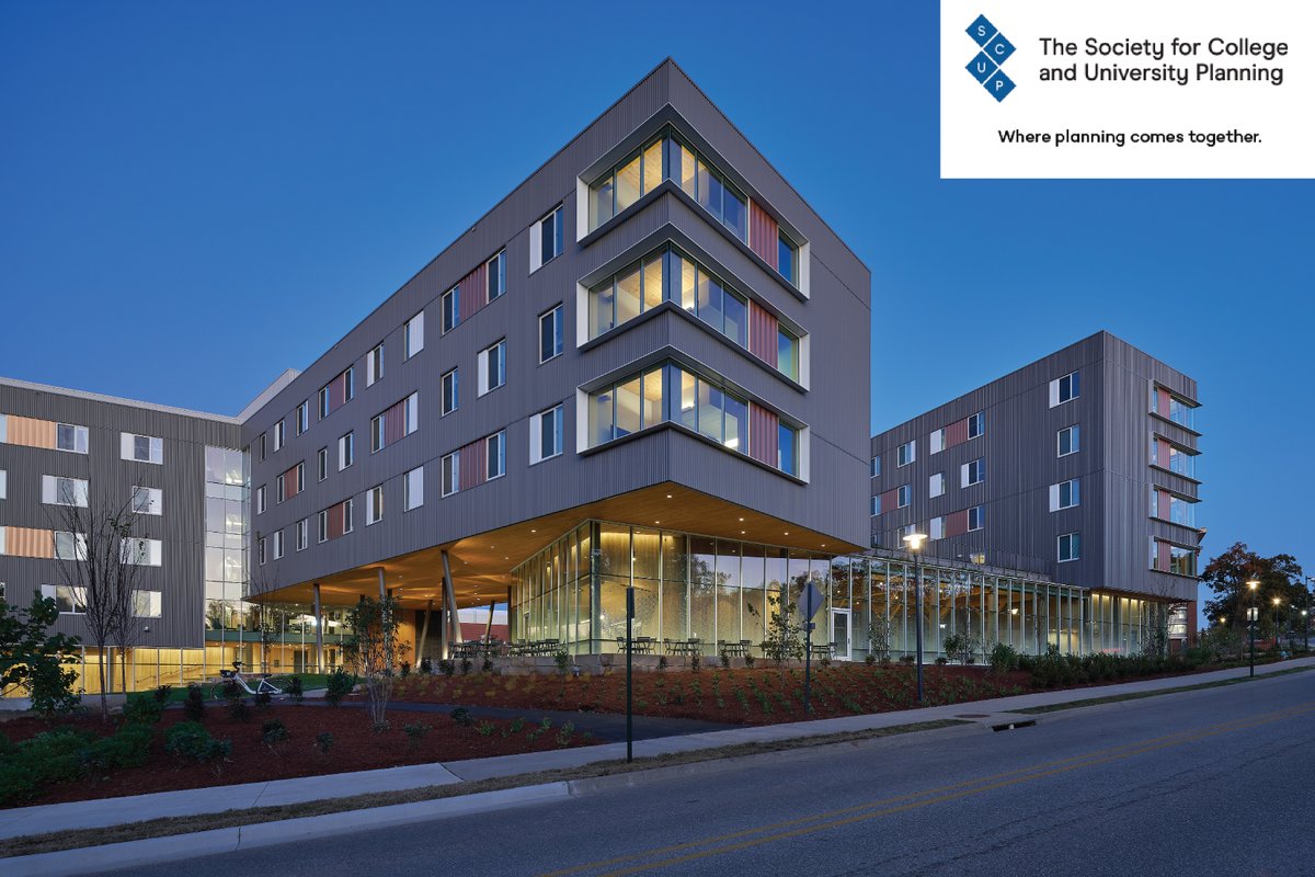 LeersWeinzapfel's tweet image. Adohi Hall, University of Arkansas receives 2024 SCUP&apos;s Excellence Honor Award for Excellence in Architecture for a New Building! #SCUPAwards #SCUPAnnualConference