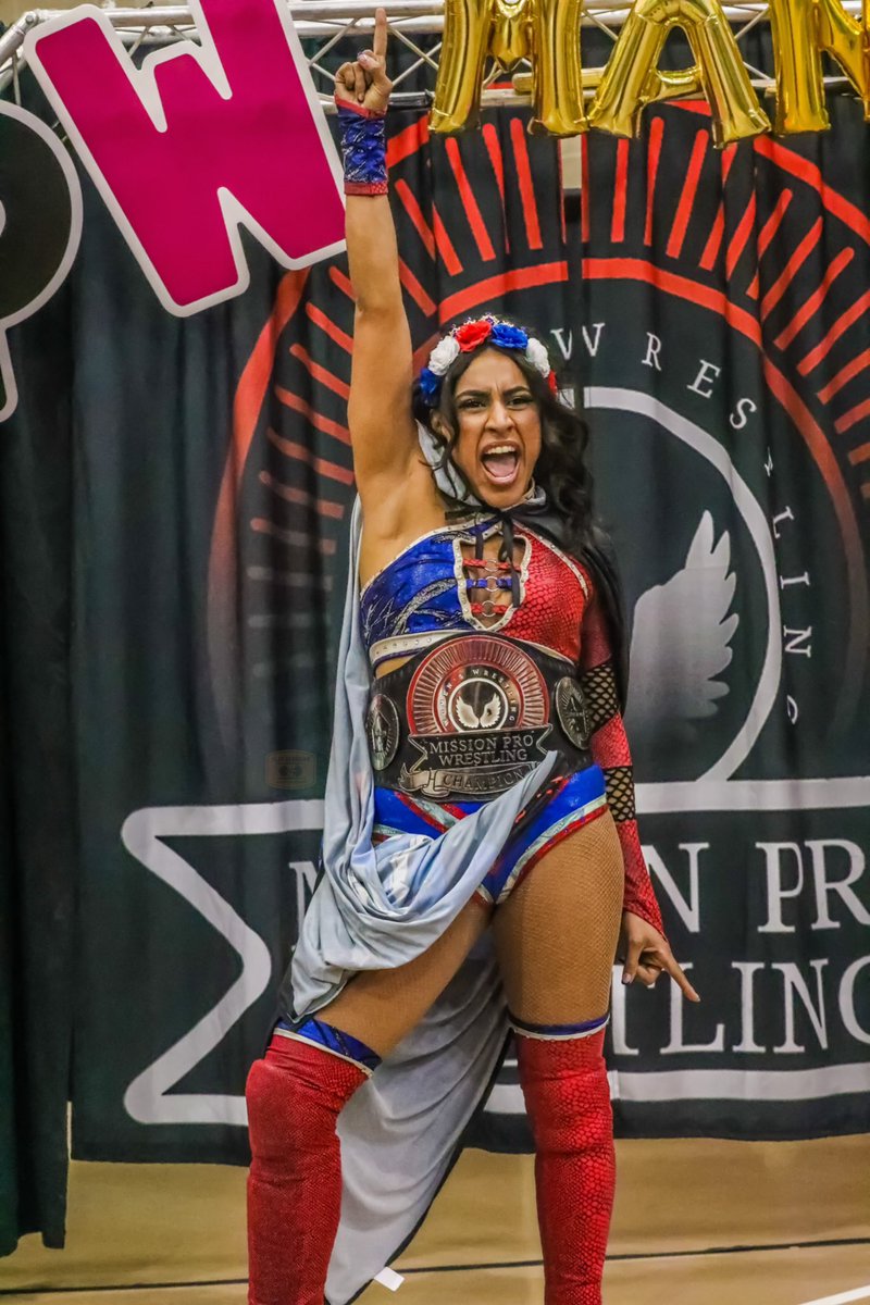 After retaining her MPW Championship at Mission Pro Mania, Tiffany Nieves ranks #10 on the @OfficialPWI weekly women's ratings! See who else ranked: pwi-online.com/ratings 📸: retrieved from @TiffanyNieves_