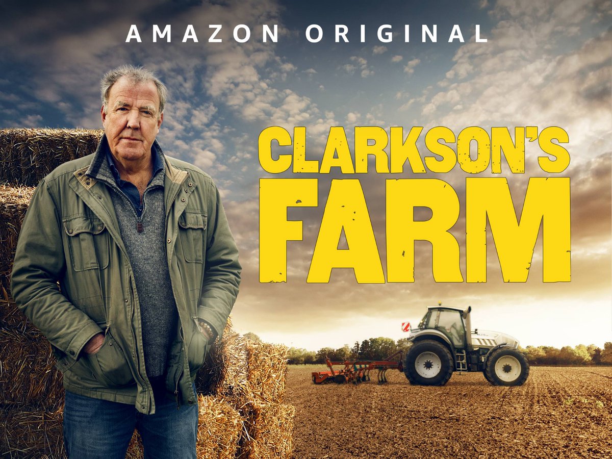 Esta semana vuelve mi gran placer culpable, #ClarksonsFarm, un reality sobre Jeremy Clarkson montando una granja sin tener ni idea de agricultura, ganadería, y nada de llevar una granja en general. Me lo paso pipa.