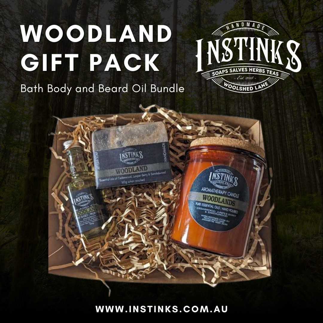 Gift nature's finest with our Woodland Gift Pack! 🌲

🎁 This bundle of bath, body, and beard oil is a forest-fresh delight that keeps you feeling wild and wonderful. 

Order now!

🌐instinks.com.au

#beardoil #mensbeardroutine #ecofriendlyoil #gift #australianmade