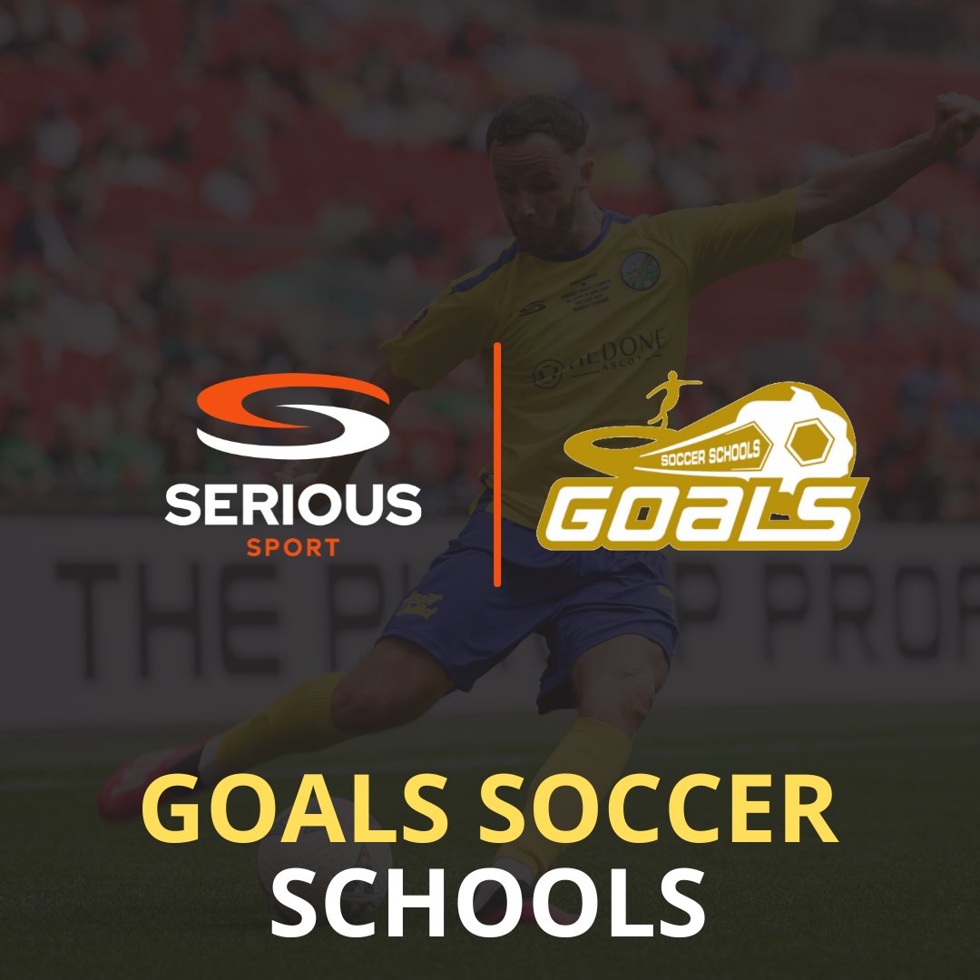 NEW PARTNERSHIP 🤝⚽ Welcome to Team Serious - Goals Soccer Schools 😀 Your new team store is now live 👉 serioussport.co.uk/teamstores/goa… #teamserious