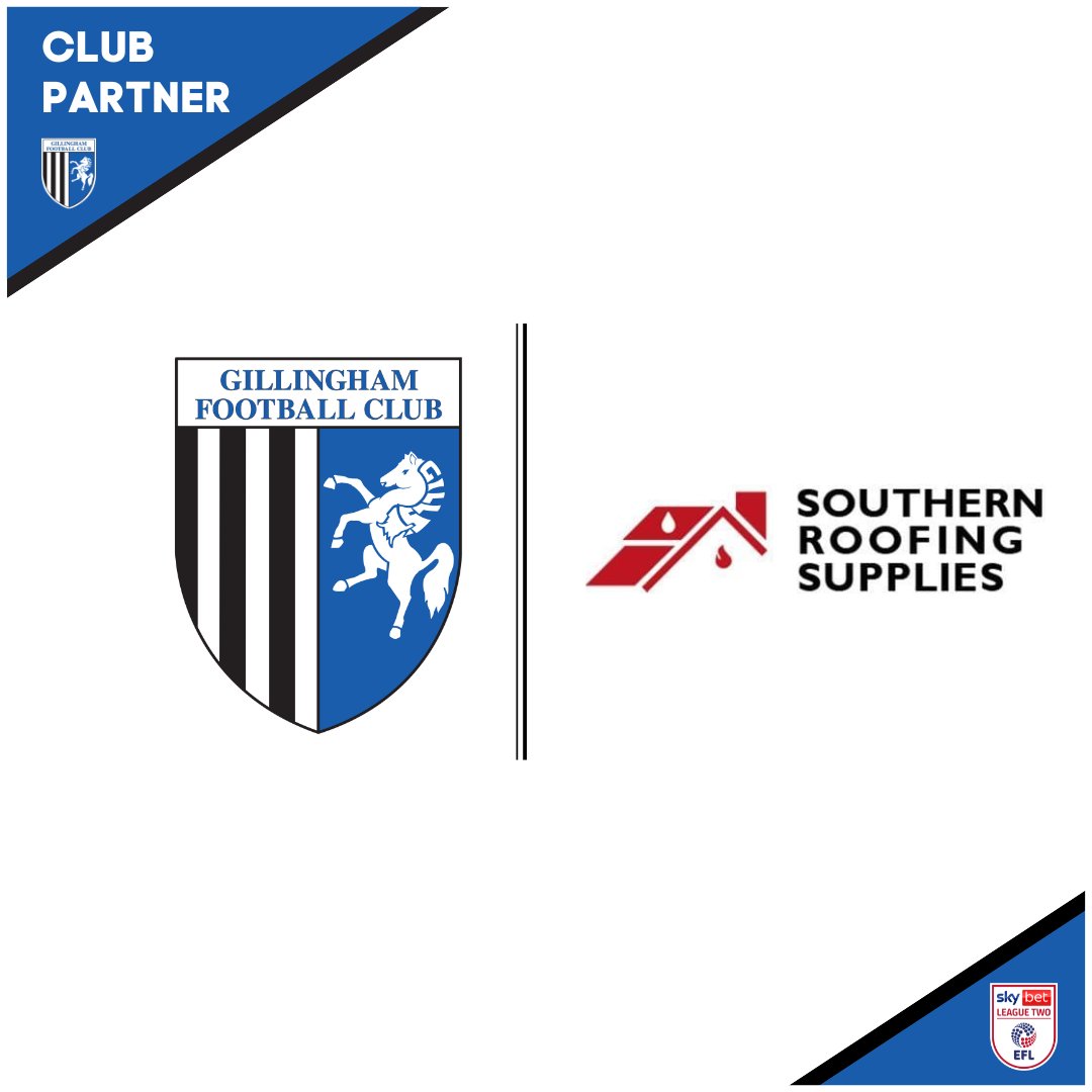 The club is delighted to have 𝗦𝗼𝘂𝘁𝗵𝗲𝗿𝗻 𝗥𝗼𝗼𝗳𝗶𝗻𝗴 𝗦𝘂𝗽𝗽𝗹𝗶𝗲𝘀 as one of our Associate Partners, and we welcome them to the #Gills family. 🤝 southernroofingltd.co.uk e: shop@southernroofingltd.co.uk t: 01634 869823 @GFC_Commercial