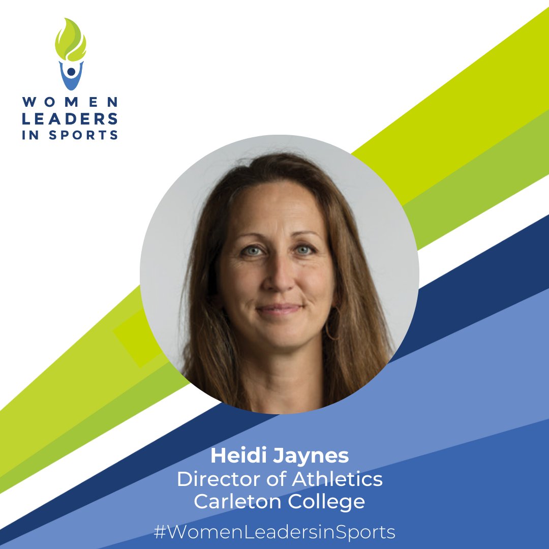 #MovingTheNeedle @CarletonCollege has named Women Leaders member Heidi Jaynes their new Director of Athletics! @14mann1 will be the first woman to oversee the entire athletic department at Carleton. Congratulations Heidi! #SheLeads 🔗: ow.ly/aYg550Rr0iS