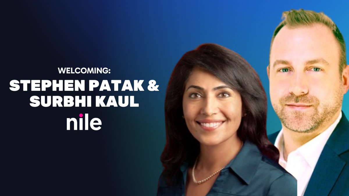 'From giant #EnterpriseNetwork behemoths to agile #startups, both individuals have shown they can build and sustain a company’s #growth and introduce disruptive new technologies.” — @PankajPSPatel Welcome to #TeamNile, Stephen & Surbhi! 👏 🔗: okt.to/4voZ8m