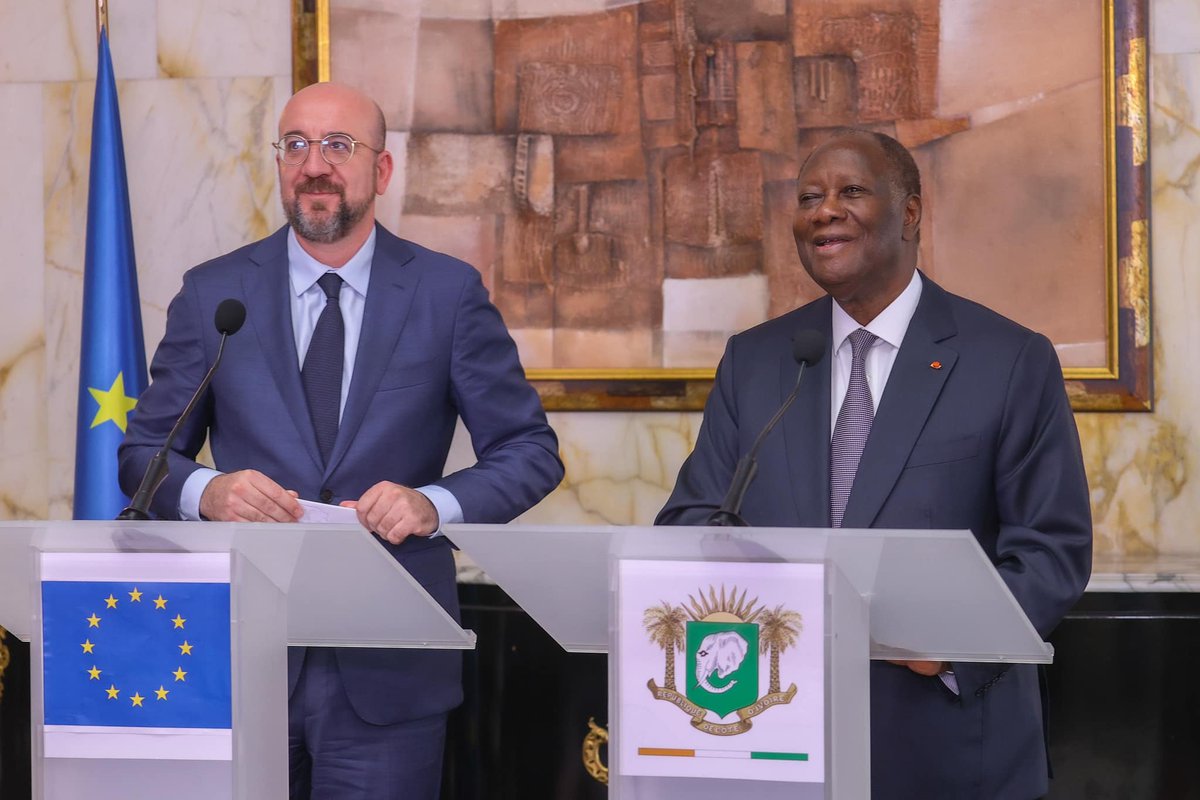 🔴 #CoteDivoire 🇨🇮 Le conseil de l’Europe 🇪🇺 a adopté ce lundi une mesure d'assistance d'un montant de 15 millions d'euros au titre de la facilité européenne de soutien à la paix pour soutenir les forces armées de Côte d'Ivoire.